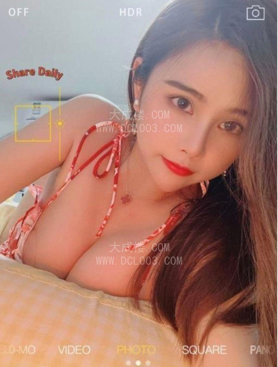 天河大胸妹子